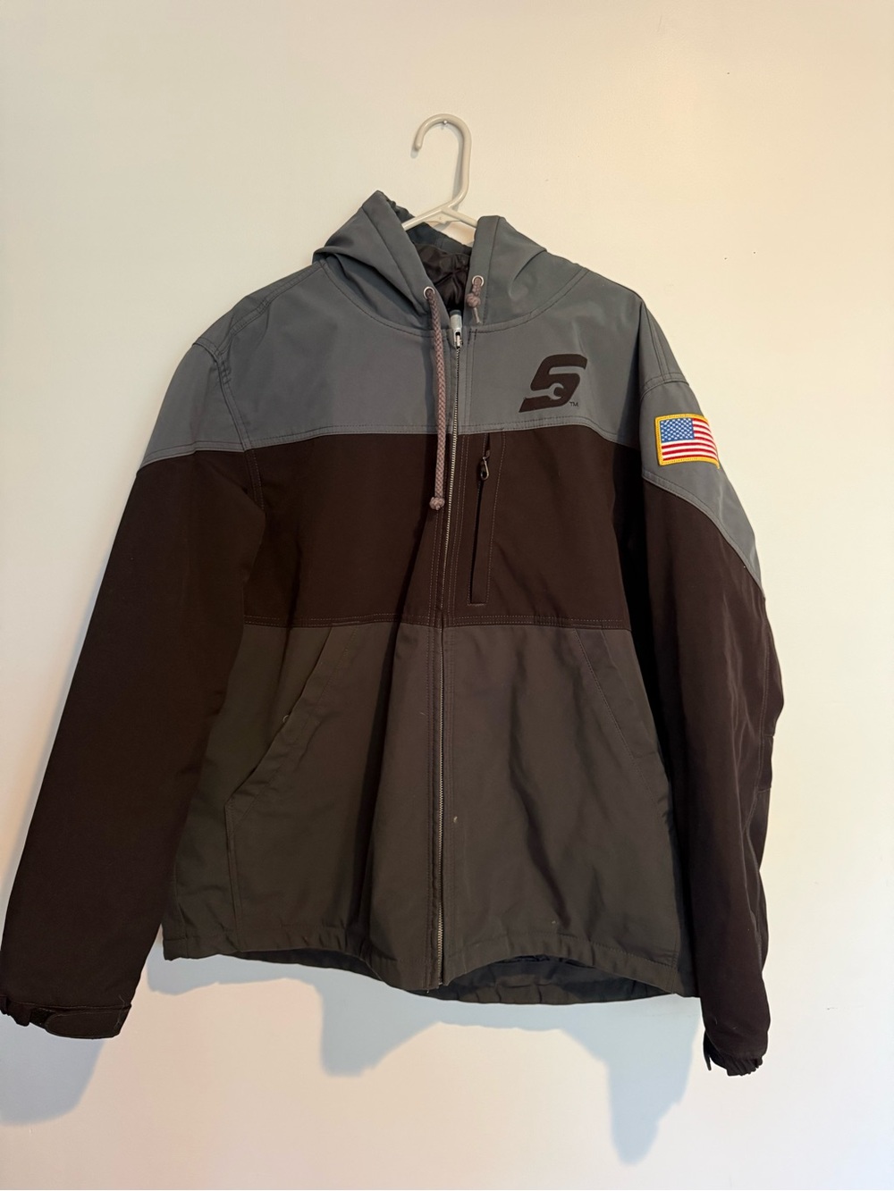 Men’s 2XL Snap On Tools Hooded Winter Coat Jacket